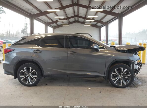 2T2HGMDA7MC059398 2021 LEXUS RX 450H Серый Панорамный вид салона 360°