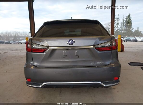 2T2HGMDA7MC059398 2021 LEXUS RX 450H Серый 