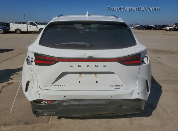 2T2HKCEZ1TC059537 2026 LEXUS NX White Вид ззаду