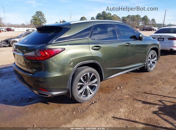 2T2HZMAA1LC179730 2020 LEXUS RX 350 Зеленый Задняя правая четверть