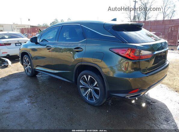 2T2HZMAA1LC179730 2020 LEXUS RX 350 Зеленый Задняя левая четверть