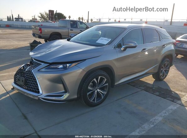 2T2HZMAA2LC158112 2020 LEXUS RX 350 Серый Передняя левая четверть