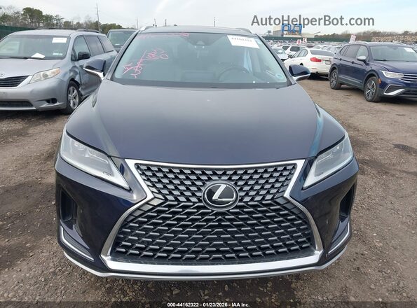2T2HZMAA3LC155557 2020 LEXUS RX 350 Blue Vista del cuadro de instrumentos