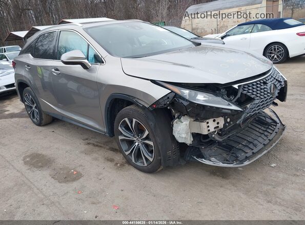 2T2HZMAA4MC212771 2021 LEXUS RX 350 Серебряный Передняя правая четверть
