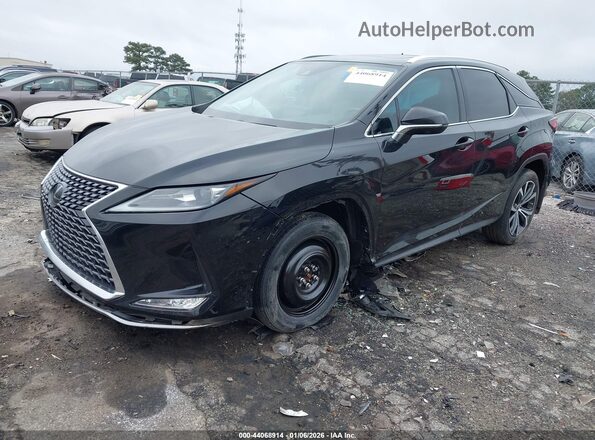 2T2HZMAA4NC238093 2022 LEXUS RX 350 Черный Передняя левая четверть