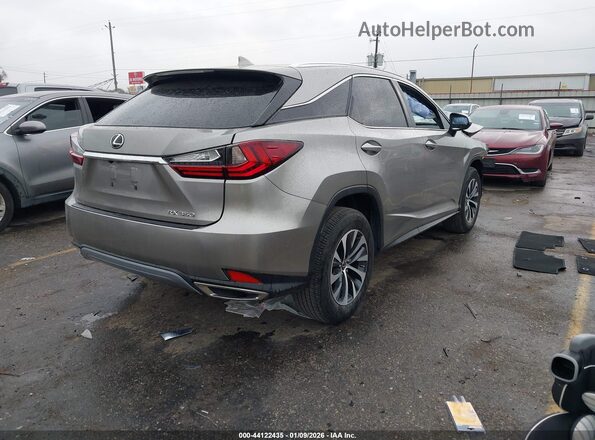 2T2HZMAA5NC235218 2022 LEXUS RX 350 Бежевый Задняя правая четверть