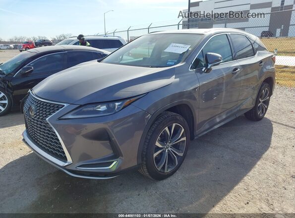 2T2HZMAA6LC174653 2020 LEXUS RX 350 Серый Передняя левая четверть