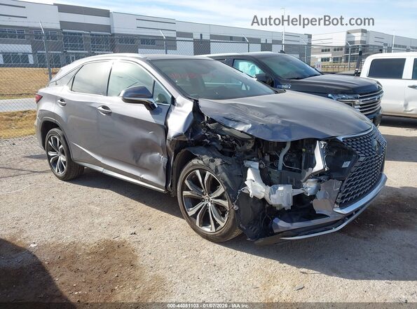 2T2HZMAA6LC174653 2020 LEXUS RX 350 Серый Передняя правая четверть