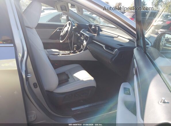 2T2HZMAA9LC179152 2020 LEXUS RX 350 Серый Вид салона спереди