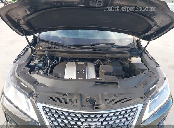 2T2HZMAAXNC255237 2022 LEXUS RX 350 Черный Вид сзади