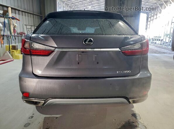 2T2HZMDA1MC271479 2021 LEXUS RX Gray Widok z tyłu