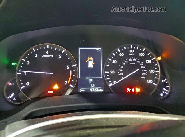 2T2HZMDA1MC271479 2021 LEXUS RX Gray Widok zestawu wskaźników