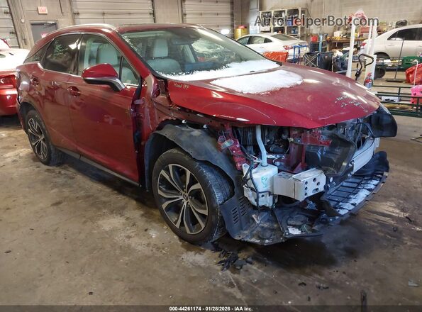 2T2HZMDA2MC294575 2021 LEXUS RX 350 Красный Передняя правая четверть