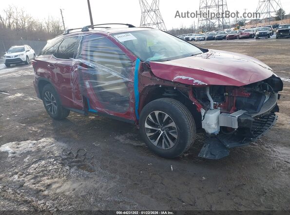 2T2HZMDA5LC239083 2020 LEXUS RX 350 Red Przód prawy