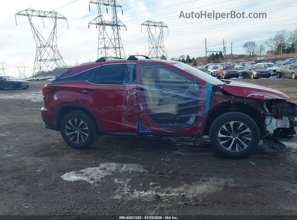 2T2HZMDA5LC239083 2020 LEXUS RX 350 Red Widok wnętrza z tyłu
