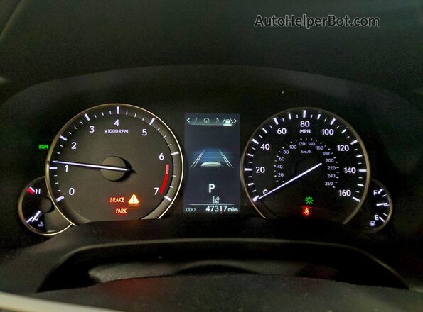 2T2HZMDA5MC305732 2021 LEXUS RX Серый Вид щитка приборов