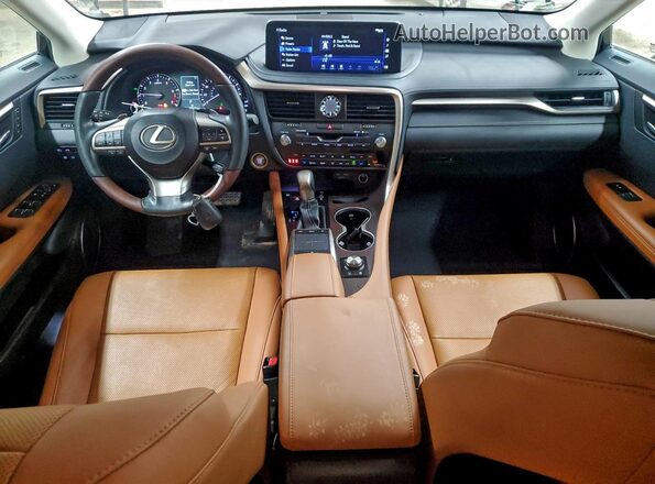 2T2HZMDA5MC305732 2021 LEXUS RX Серый Вид панели приборов