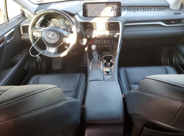2T2HZMDA6MC262230 2021 LEXUS RX Синий Вид панели приборов