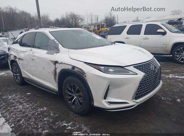 2T2HZMDAXLC214776 2020 LEXUS RX 350 Белый Передняя правая четверть