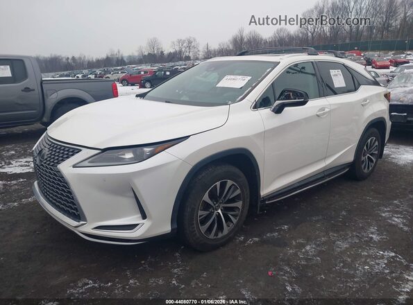 2T2HZMDAXLC214776 2020 LEXUS RX 350 Белый Передняя левая четверть