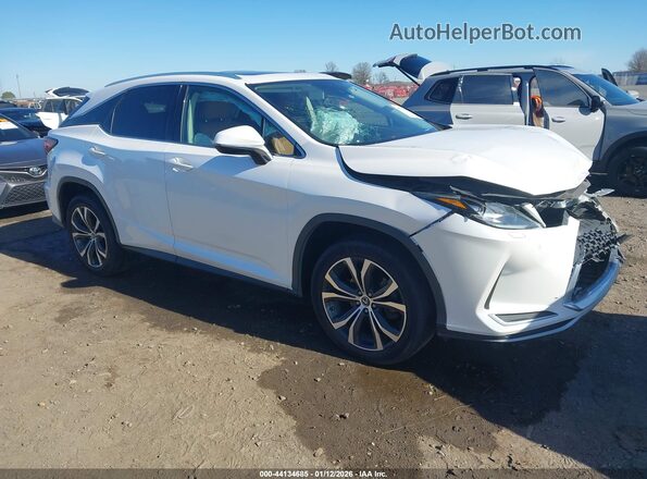 2T2HZMDAXMC259766 2021 LEXUS RX 350 Белый Передняя правая четверть