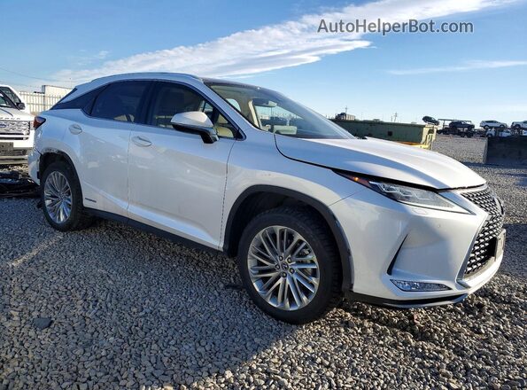 2T2JGMDA2MC070830 2021 LEXUS RX Белый Передняя правая четверть
