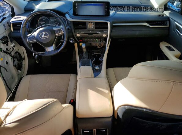 2T2JGMDA2MC070830 2021 LEXUS RX Белый Вид панели приборов