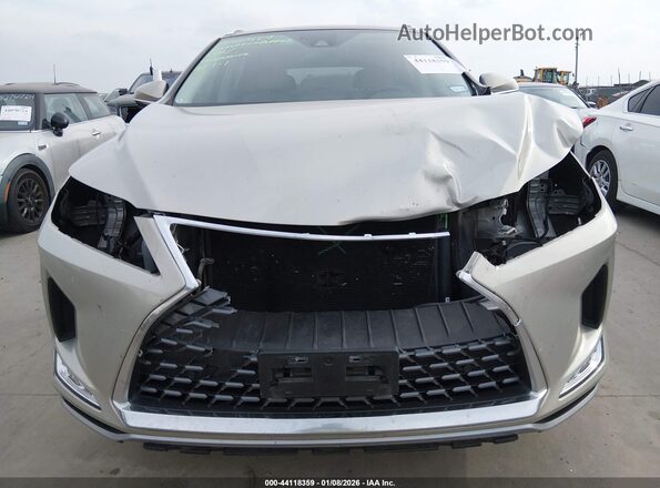 2T2JZMAA1LC178207 2020 LEXUS RX 350 Champagne Вид задней части салона