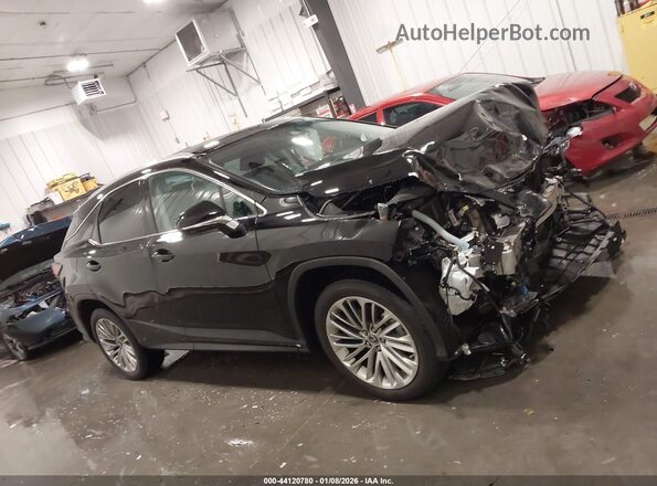 2T2JZMDA4LC217772 2020 LEXUS RX 350 Black Widok wnętrza z tyłu
