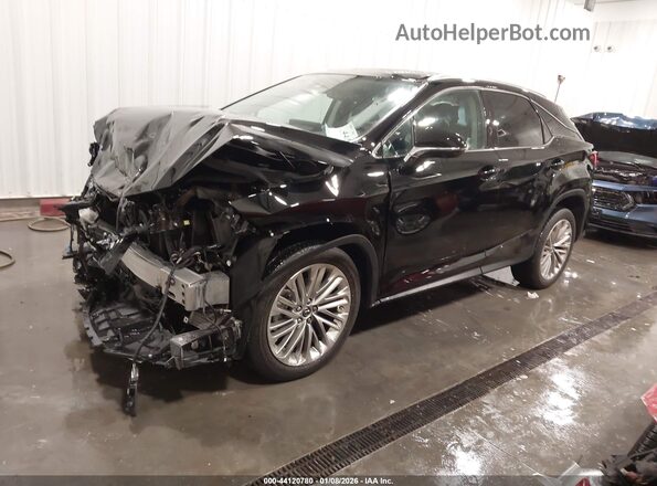 2T2JZMDA4LC217772 2020 LEXUS RX 350 Black Przód lewy