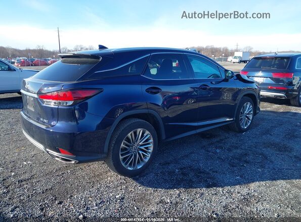 2T2JZMDA6LC231933 2020 LEXUS RX 350 Blue Tył prawy