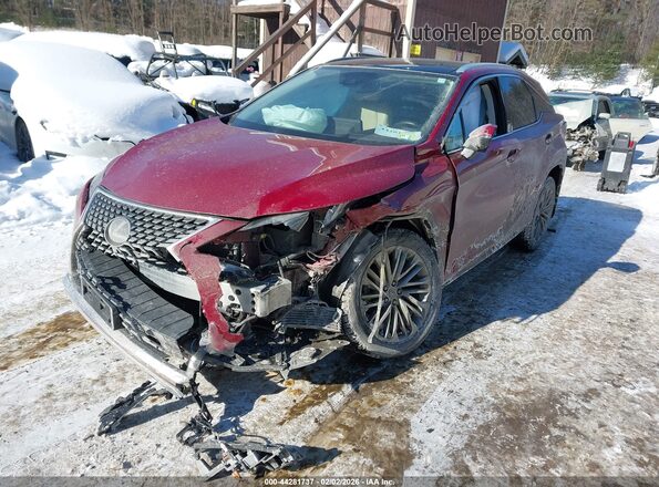 2T2JZMDA8LC247101 2020 LEXUS RX 350 Красный Передняя левая четверть