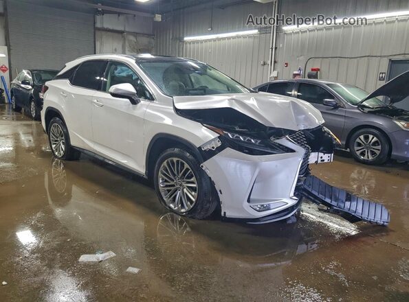 2T2JZMDA8MC271223 2021 LEXUS RX Белый Передняя правая четверть
