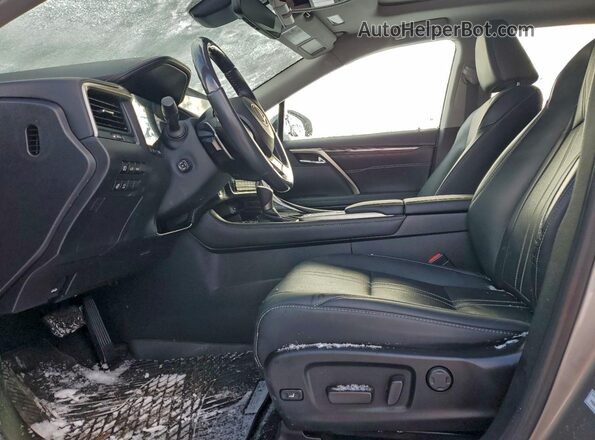 2T2JZMDAXLC243230 2020 LEXUS RX Серый Вид салона спереди