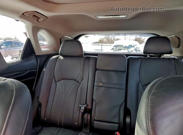 2T2JZMDAXLC243230 2020 LEXUS RX Серый Вид задних сидений