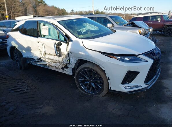 2T2SGMDA0NC075773 2022 LEXUS RX 450H Белый Передняя правая четверть