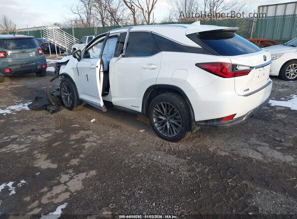 2T2SGMDA5NC072545 2022 LEXUS RX 450H Белый Задняя левая четверть