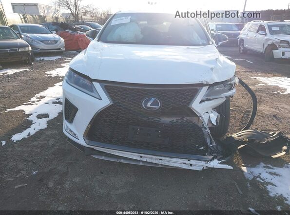 2T2SGMDA5NC072545 2022 LEXUS RX 450H Белый Вид панели приборов