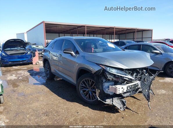 2T2SGMDAXMC068134 2021 LEXUS RX 450H Silver Передня права чверть