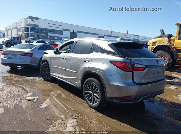 2T2SGMDAXMC068134 2021 LEXUS RX 450H Silver Задня ліва чверть