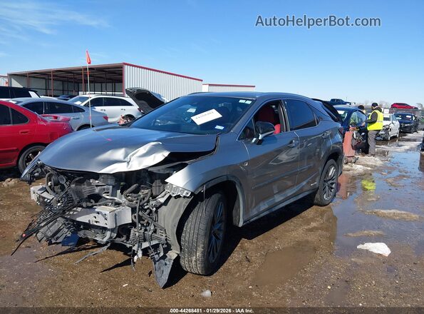 2T2SGMDAXMC068134 2021 LEXUS RX 450H Silver Передня ліва чверть