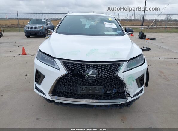 2T2SZMAA3MC189926 2021 LEXUS RX 350 White Widok zestawu wskaźników