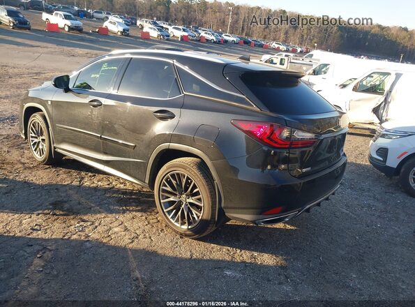 2T2SZMDA2MC280472 2021 LEXUS RX 350 Black Tył lewy