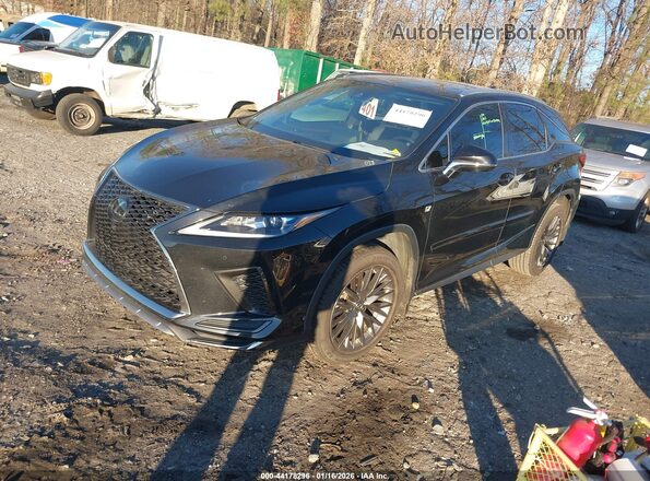 2T2SZMDA2MC280472 2021 LEXUS RX 350 Black Przód lewy