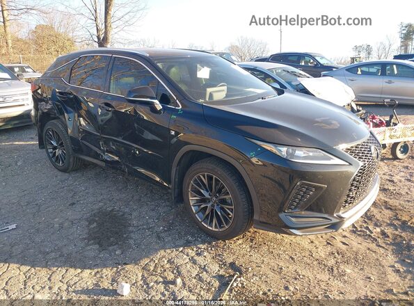 2T2SZMDA2MC280472 2021 LEXUS RX 350 Black Przód prawy
