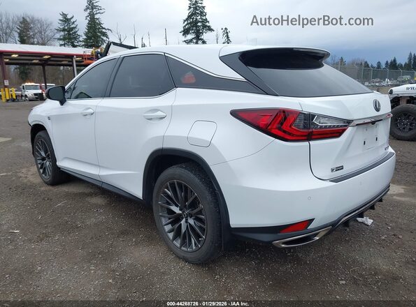 2T2SZMDA8LC215267 2020 LEXUS RX 350 Белый Задняя левая четверть