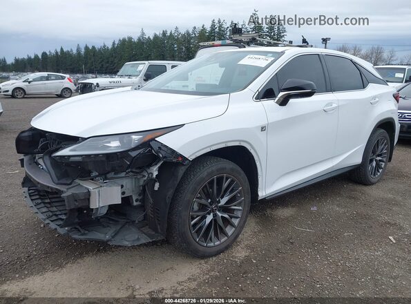 2T2SZMDA8LC215267 2020 LEXUS RX 350 Белый Передняя левая четверть