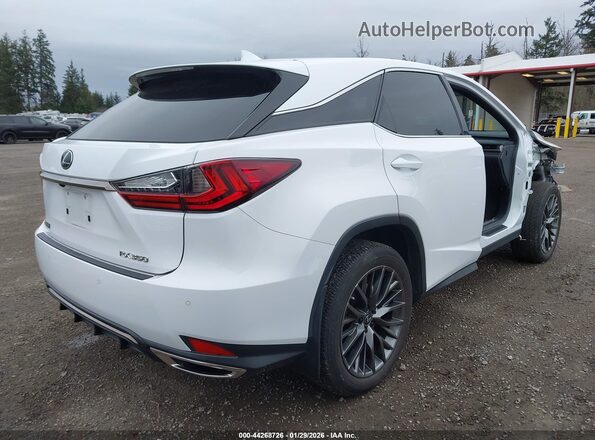 2T2SZMDA8LC215267 2020 LEXUS RX 350 Белый Задняя правая четверть