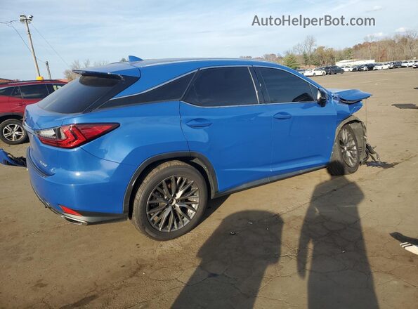 2T2SZMDA8NC315503 2022 LEXUS RX Синий Задняя правая четверть