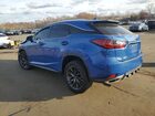 2022 Lexus Rx 350 F Sport Синий vin: 2T2SZMDA8NC315503